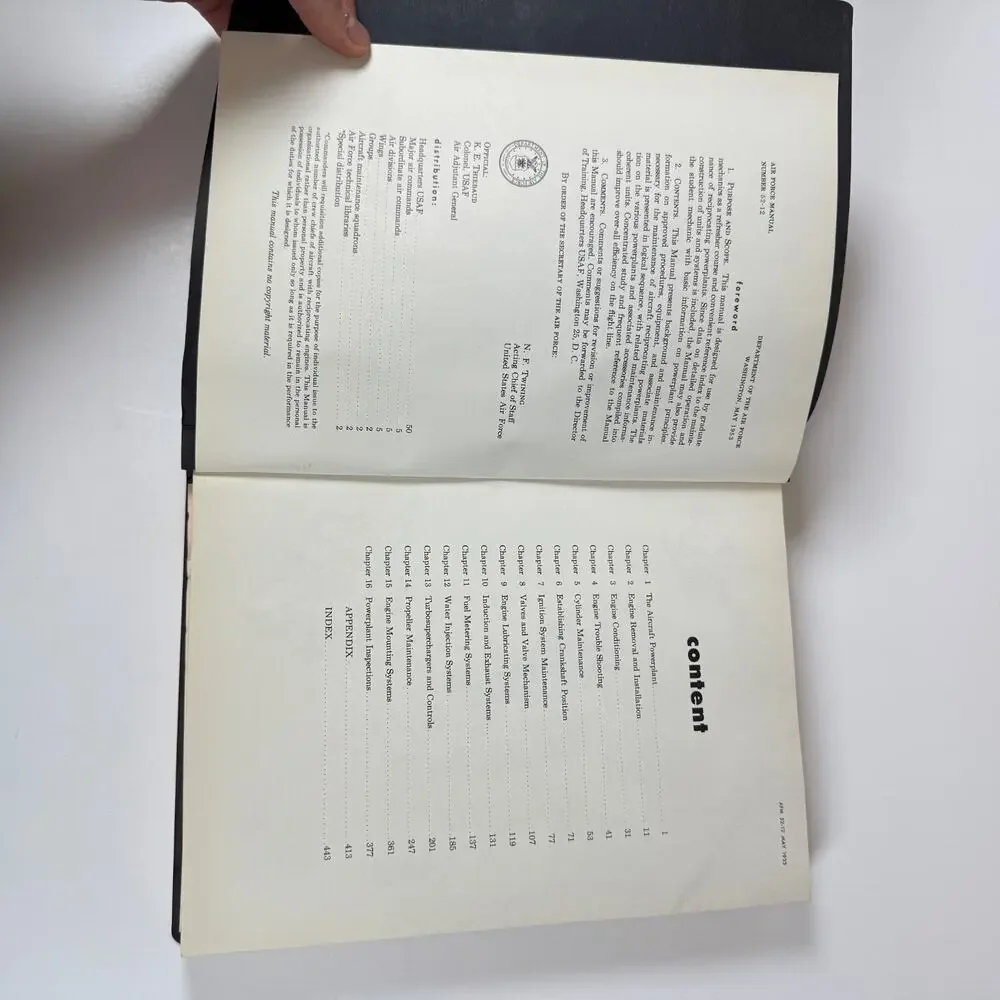 52-12 1953 Power Plant Maintenance Illustrated Manual for Reciprocating Engines